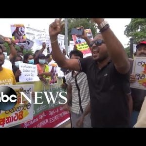 Sri Lanka in turmoil as president flees nation amid mass protests l ABCNL