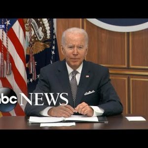 President Biden delivers remarks at Well-known Economies Forum on native weather l ABCNL