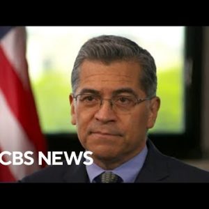 Health and Human Companies Secretary Xavier Becerra discusses affect of COVID-19 on mental neatly being