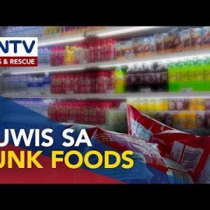 Dagdag-buwis sa junk foods at sweetened beverages, isinusulong ng DOH