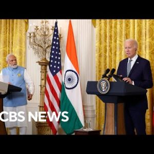 President Biden, Indian Top Minister Narendra Modi retain news convention | stout video