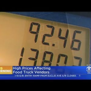 Excessive gas prices affecting food truck distributors