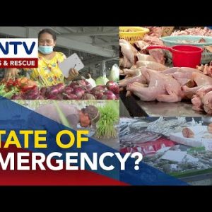 Pagdedeklara ng direct of emergency dahil sa banta ng meals crisis, iminungkahi kay PBBM