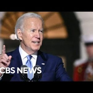 Biden speaks on health care, takes plan at Republicans sooner than midterms