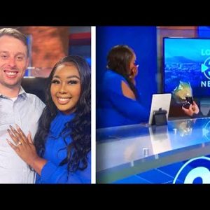 News Reporter Surprises Anchor by Proposing on TV