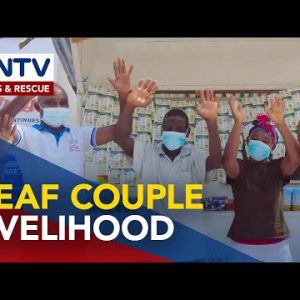 Deaf couple in Liberia who depend on neighbors for meals, receives blessings via MCGI Cares
