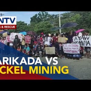 Mga taga-Brooke’s Level, Palawan, ilang araw nang nagbabarikada vs. nickel mining