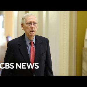 Senate Republicans meet about McConnell health disorders