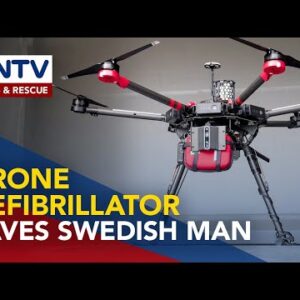 Swedish man saved by drone defibrillator, makes scientific historical previous
