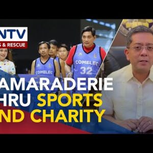 Public Servants camaraderie  through sports and charity ng UNTV Cup napakaimportante — Chairman Garcia