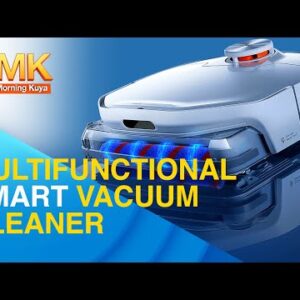 Natty robotic floor cleaner with vacuum and mop functionality | Techy Muna