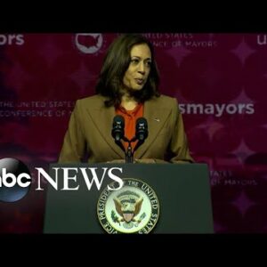 VP Harris addresses inflation at mayors’ conference
