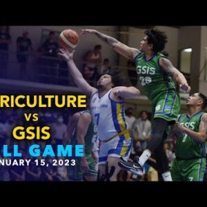 UNTV CUP: Agriculture Meals Masters vs. GSIS Furies | January 15, 2023
