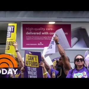 Health care workers at Kaiser Permanente space to strike