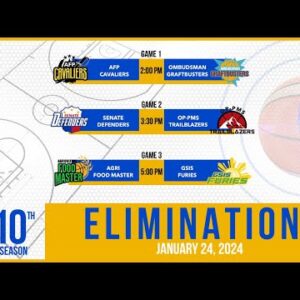 LIVE FULL GAMES: UNTV Cup Eliminations at Paco Arena, Manila | January 24, 2024