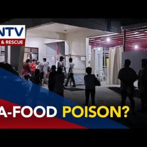 Isa patay, 40 naospital sa umano’y food poisoning sa Iloilo