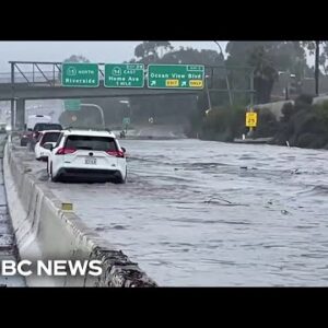Surprising flash floods in San Diego destroys homes, roads