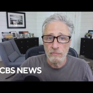 Jon Stewart on veterans’ health battles precipitated by toxic wounds