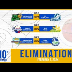 LIVE FULL GAMES: UNTV Cup Eliminations at Paco Enviornment, Manila | February 7, 2024