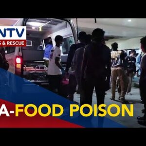 Halos 100 residente ng Esperanza, Agusan del Sur, naospital dahil sa meals poisoning