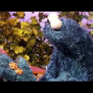 Cookie Monster Complains His Cookies Are Getting Smaller