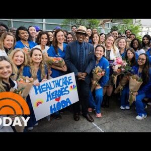 TODAY celebrates nurses with surprises for the healthcare heroes