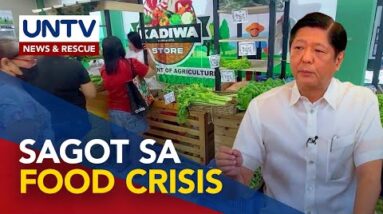 Kadiwa stores, pararamihin bilang tugon sa food crisis at mahal na presyo ng bilihin – PBBM