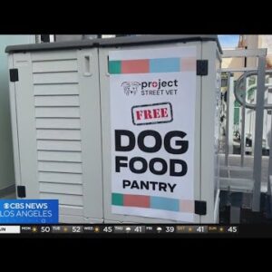 “Avenue Vet” opens pet food pantry for LA’s homeless