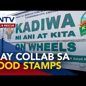 Produkto ng mga magsasaka, isasakay sa Kadiwa on wheels kaugnay ng food ticket program