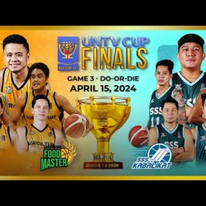 LIVE FULL GAMES: UNTV Cup Finals at PhilSports Arena, Pasig City | April 15, 2024