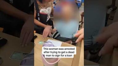 A girl changed into as soon as arrested in Rio De Janeiro after bringing a uninteresting man to a monetary institution to mark for a mortgage.