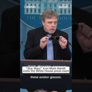 ‘Big title Wars’ icon Model Hamill visits the White Dwelling press room
