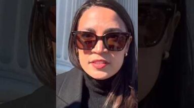 Accumulate. Alexandria Ocasio-Cortez reacts to United Healthcare CEO taking pictures #shorts